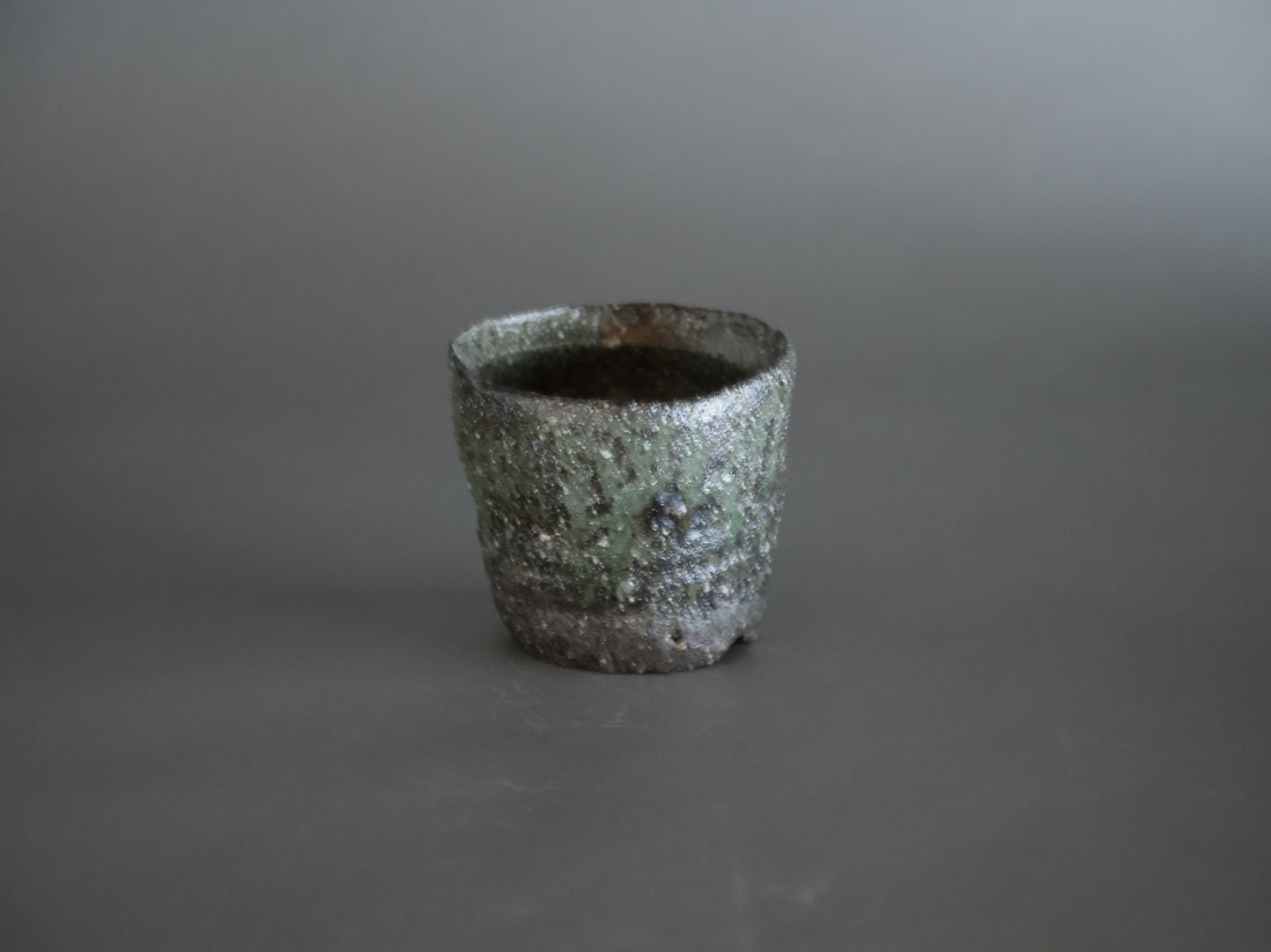 灰釉円｜迫 能弘