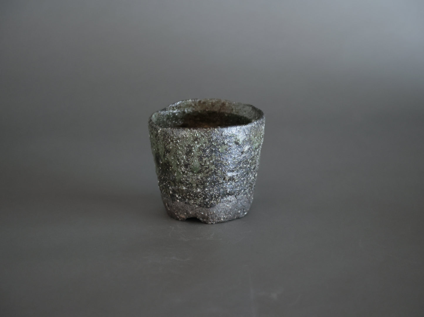灰釉円｜迫 能弘