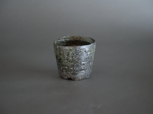 灰釉円｜迫 能弘