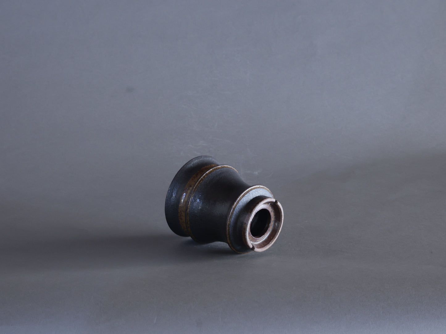 泥象嵌筒鉢｜淡海陶芸研究所 山元一真