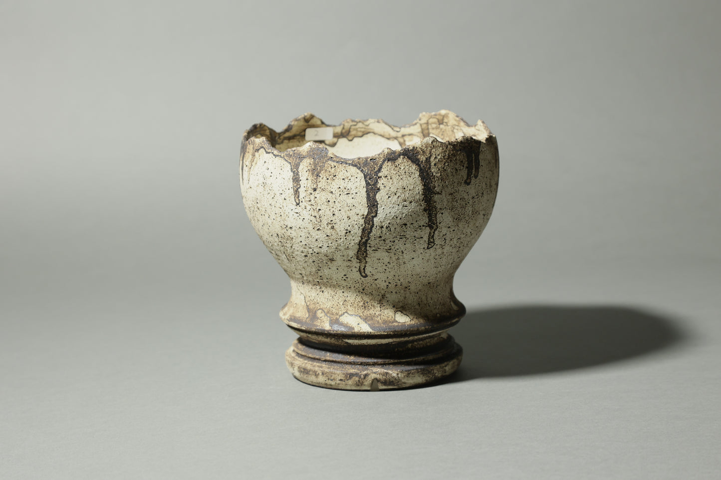 錆白泥卵殻鉢｜淡海陶芸研究所 山元一真